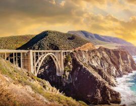 Lais Puzzle - Bixby-Creek-Brücke am Pacific Highway, Kalifornien, USA - 40, 100, 200, 500, 1.000 & 2.000 Teile
