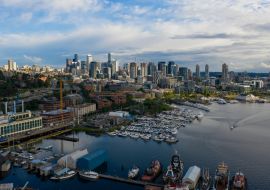 Lais Puzzle - Queen Anne Hill Seattle Washington Stadtzentrum Skyline Lake Union - 1.000 Teile