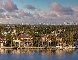 Lais Puzzle - Luxuriöse Villen am Miami Shipping Channel - 40, 100, 200, 500, 1.000 & 2.000 Teile