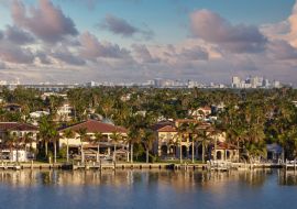 Lais Puzzle - Luxuriöse Villen am Miami Shipping Channel - 1.000 Teile