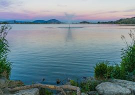 Lais Puzzle - Sonnenuntergang in Klamath Falls, Oregon, USA - 1.000 Teile