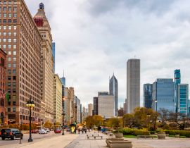 Lais Puzzle - Chicago City Straßenansicht in Illinois, USA - 40, 100, 200, 500, 1.000 & 2.000 Teile