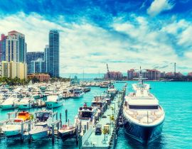 Lais Puzzle - Yachthafen von Miami voller Sportboote, Florida, USA - 40, 100, 200, 500, 1.000 & 2.000 Teile