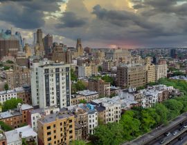 Lais Puzzle - Luftüberflug über die Dächer von Brooklyn mit schönen Wohnungen in Brooklyn - 40, 100, 200, 500, 1.000 & 2.000 Teile