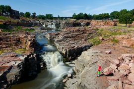 Lais Puzzle - Ansichten von Falls Park, Sioux Falls, South Dakota - 2.000 Teile