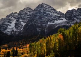 Lais Puzzle - Atemberaubende Aussicht auf die Maroon Bells. Colorado im Herbst - 1.000 Teile