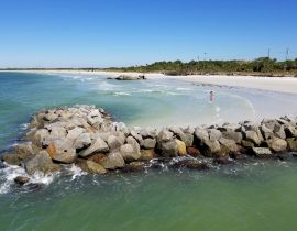 Lais Puzzle - Blick auf das schöne Meerwasser und den felsigen Strand in der Nähe des Fort Desoto Park, St. Petersburg, Florida, U.S.A. - 40, 100, 200, 500, 1.000 & 2.000 Teile
