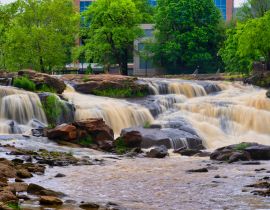 Lais Puzzle - Reedy River Falls in Greenville, South Carolina, USA - 40, 100, 200, 500, 1.000 & 2.000 Teile