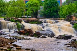 Lais Puzzle - Reedy River Falls in Greenville, South Carolina, USA - 2.000 Teile