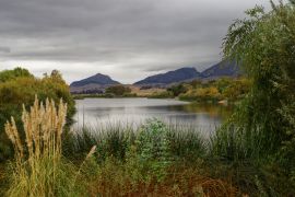 Lais Puzzle - Laguna Lake Park an einem bewölkten Tag in San Luis Obispo, Kalifornien, USA - 2.000 Teile