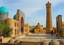Lais Puzzle - Po-i-Kalyan-Moschee-Komplex mit dem Kalyan-Minarett in Buchara, Usbekistan - 1.000 Teile