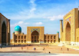 Lais Puzzle - Der Registan, das Herz der alten Stadt Samarkand - Usbekistan - 1.000 Teile