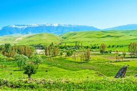 Lais Puzzle - Das grüne Vorgebirge im Pamir-Alay-Gebirge, Usbekistan - 2.000 Teile