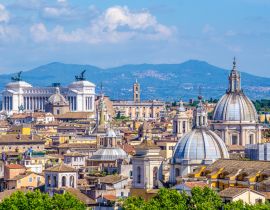 Lais Puzzle - Blick auf das schöne Stadtbild von Rom von der Spitze des Castel Sant'Angelo aus - 40, 100, 200, 500, 1.000 & 2.000 Teile