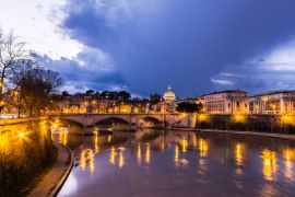 Lais Puzzle - Der Vatikan mit Blick auf den Tiber in Rom - 2.000 Teile