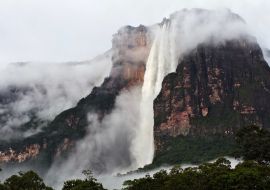 Lais Puzzle - Salto Angel (Engelsfall) nach einer regnerischen Nacht, Canaima, Venezuela - 1.000 Teile