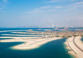 Lais Puzzle - Dubai, Vereinigte Arabische Emirate, Die Palmeninsel von oben - 1.000 Teile