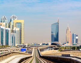 Lais Puzzle - Metrolinie im Stadtteil Jumeirah in Dubai, Vereinigte Arabische Emirate - 40, 100, 200, 500, 1.000 & 2.000 Teile