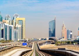 Lais Puzzle - Metrolinie im Stadtteil Jumeirah in Dubai, Vereinigte Arabische Emirate - 1.000 Teile