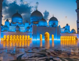 Lais Puzzle - Große Moschee Sheikh Zayed in Abu Dhabi, Vereinigte Arabische Emirate - 40, 100, 200, 500, 1.000 & 2.000 Teile