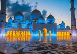 Lais Puzzle - Große Moschee Sheikh Zayed in Abu Dhabi, Vereinigte Arabische Emirate - 1.000 Teile