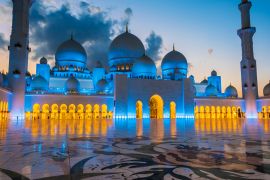 Lais Puzzle - Große Moschee Sheikh Zayed in Abu Dhabi, Vereinigte Arabische Emirate - 2.000 Teile