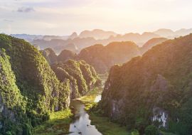 Lais Puzzle - Hang Mua (Mua-Höhle) mit Blick auf den Sonnenuntergang in Ninh Binh, VietNam - 1.000 Teile