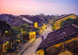 Lais Puzzle - blick über die antike stadt hoi an in vietnam, eine unesco-welterbestätte - 1.000 Teile