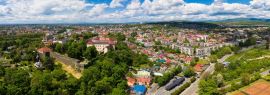 Lais Puzzle - Uzhgorod Stadt Ukraine Luftpanoramablick, Panorama - 1.000 Teile