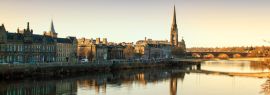 Lais Puzzle - Blick auf den Fluss Tay in Perth Schottland, Panorama - 1.000 Teile