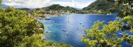 Lais Puzzle - Bucht von Terre-de-Haut, Les Saintes Inseln, Guadeloupe, Panorama - 1.000 Teile