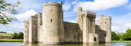 Lais Puzzle - Bodiam Castle, Ost-Sussex, England, Panorama - 1.000 Teile