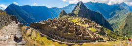 Lais Puzzle - Panorama der geheimnisvollen Stadt - Machu Picchu, Peru, Südamerika, Panorama - 1.000 Teile
