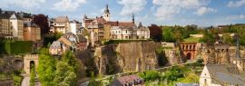 Lais Puzzle - Blick von oben auf die schöne Stadt Luxemburg, Panorama - 1.000 Teile