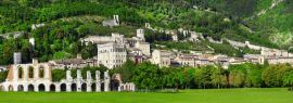 Lais Puzzle - Panorama von Gubbio - mittelalterliche Stadt in Umbrien, Italien, Panorama - 1.000 Teile