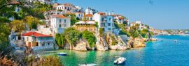 Lais Puzzle - die Altstadt auf der Insel Skiathos in Griechenland, Panorama - 1.000 Teile