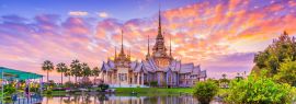 Lais Puzzle - Non Khum Tempel; Der Tempel von Sondej Toh in Thailand, Panorama - 1.000 Teile
