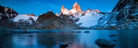 Lais Puzzle - Der Berg Fitz Roy bei Sonnenaufgang, Patagonien, Argentinien, Panorama - 1.000 Teile