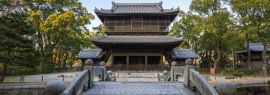 Lais Puzzle - Zen-Tempel in Hakata Fukuoka, Japan, Panorama - 1.000 Teile