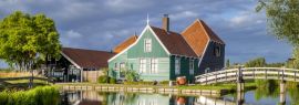 Lais Puzzle - Traditionelles Holzhaus, Zaanse Schans, Zaandam, Niederlande, Panorama - 1.000 Teile