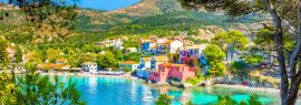 Lais Puzzle - Das malerische Dorf Assos auf der Insel Kefalonia, Griechenland, Panorama - 1.000 Teile