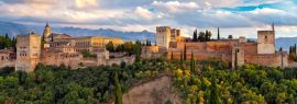 Lais Puzzle - Granada mit Alhambra, Panorama - 1.000 Teile