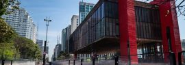 Lais Puzzle - MASP, Avenida Paulista em São Paulo, Brasilien, Panorama - 1.000 Teile