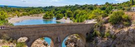 Lais Puzzle - Pont du Diable (Teufelsbrücke), in der Nähe von St Guilhem du Desert, Frankreich, Panorama - 1.000 Teile