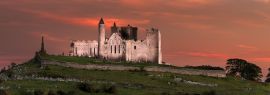 Lais Puzzle - Rock of Cashel, Tipperary bei Sonnenuntergang, Irland, Panorama - 1.000 Teile