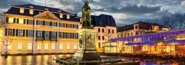 Lais Puzzle - Bonn Münsterplatz mit Beethovenstatue, Panorama - 1.000 Teile