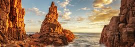 Lais Puzzle - The Pinnacles Rock, Cape Woolami, Phillip Island, Australien, Panorama - 1.000 Teile
