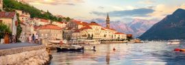 Lais Puzzle - Stadt und Bucht von Kotor, Montenegro, Panorama - 1.000 Teile