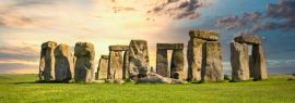 Lais Puzzle - Stonehenge bei Sonnenuntergang, England, Panorama - 1.000 Teile