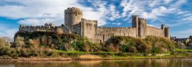 Lais Puzzle - Pembroke Castle, Pembrokeshire, Wales, Panorama - 1.000 Teile